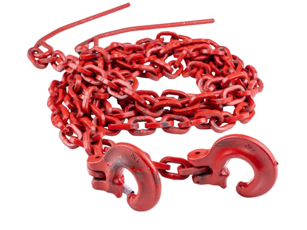 Würgekette Rot